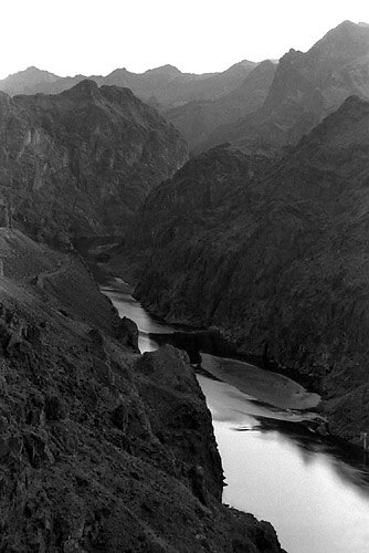Hoover Dam Mountains